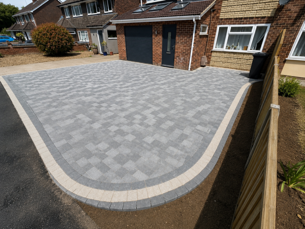Block Paving Driveway in Spencers Wood