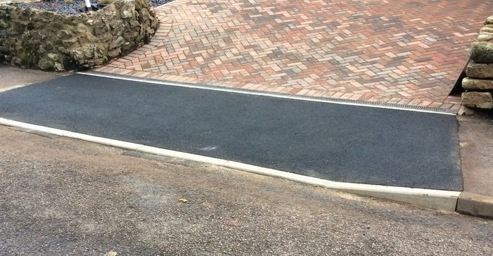 driveway entrance/crossover
